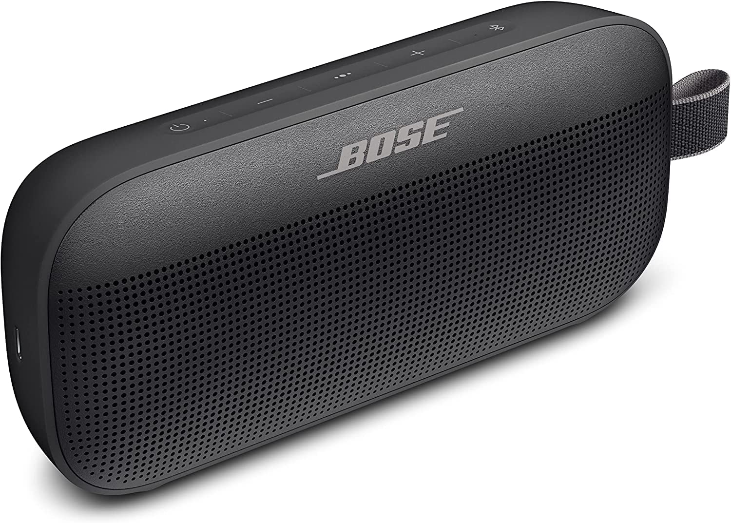 Bose SoundLink Flex Bluetooth Portable Speaker, Wireless Waterproof Speaker for Outdoor Travel - Black