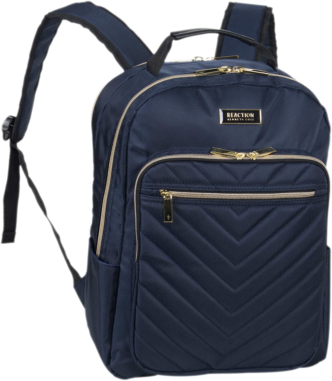 Kenneth Cole Reaction Women's Chelsea 15" Laptop Bag Computer Bookbag for Work, School, College, Nurse, Travel Daypack Purse Backpack, Navy