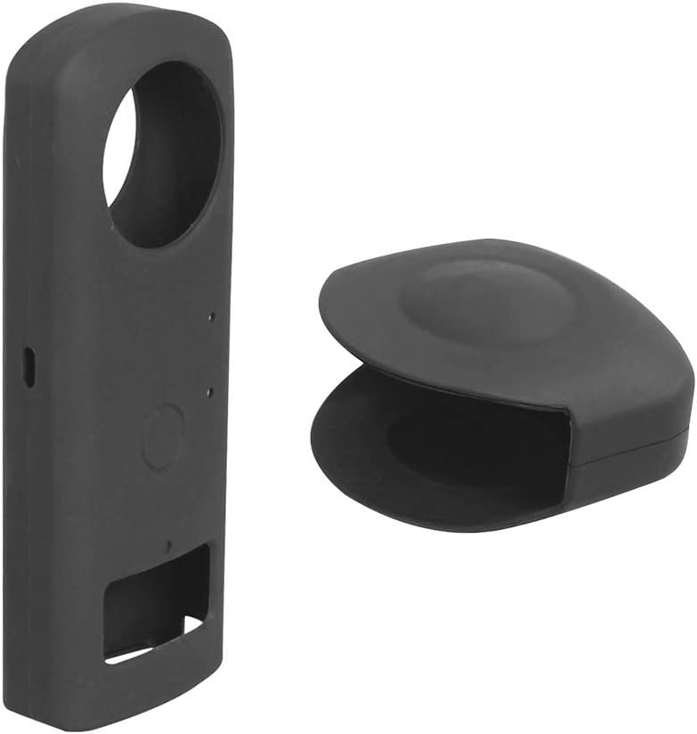 Andoer Soft Silicone Protective Cover Case with Lens Protection Case for Ricoh Theta Z1 Camera Accessories Shockproof Scratch-Proof