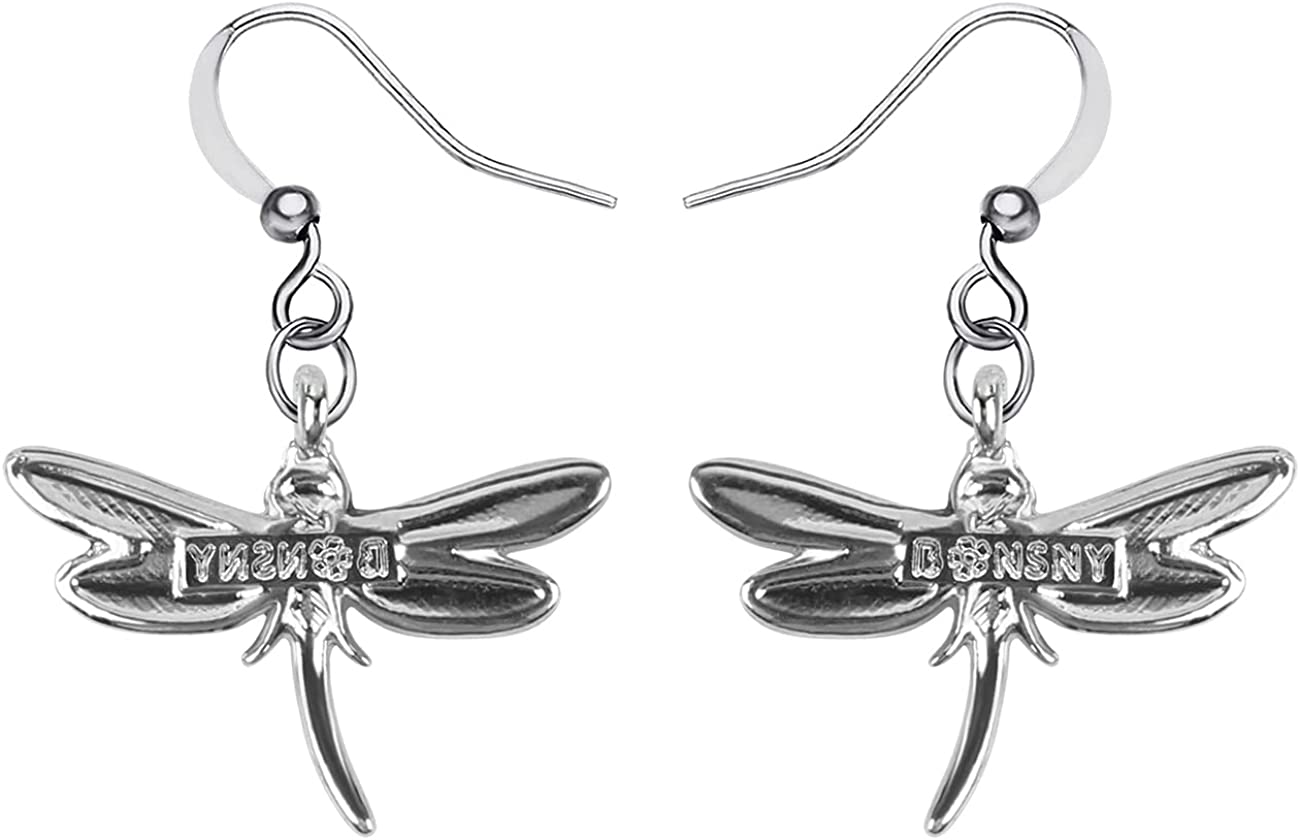 Enamel Alloy Cute Dragonfly Earrings for Women Girls Fashion Insect Jewelry Charms Gifts