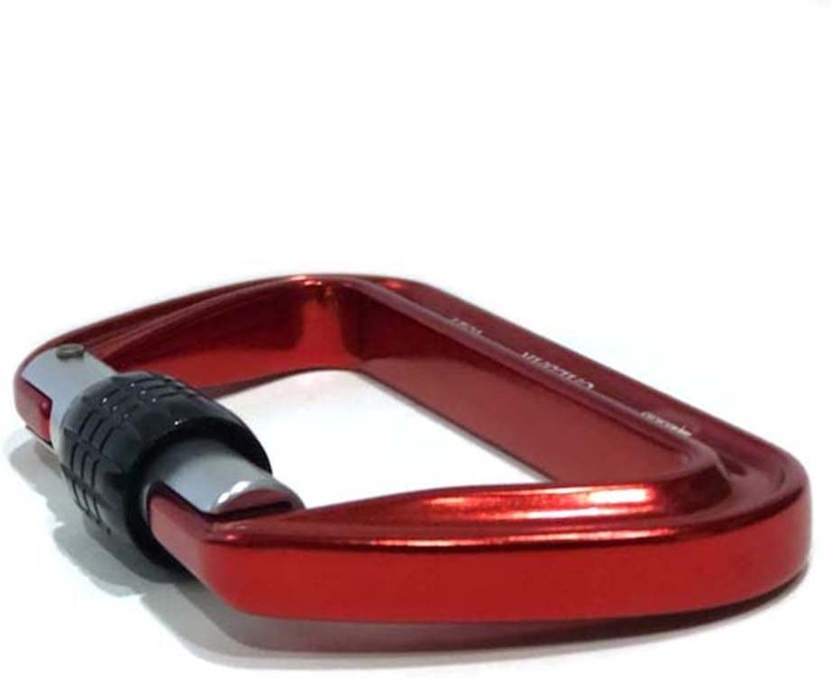 Omega Pacific Caesar Aluminum Keylock Screw-Lok Carabiner - at 38 kN, it’s Wicked-Strong and Represents The Strongest and Most Durable Design in Life Safety Equipment