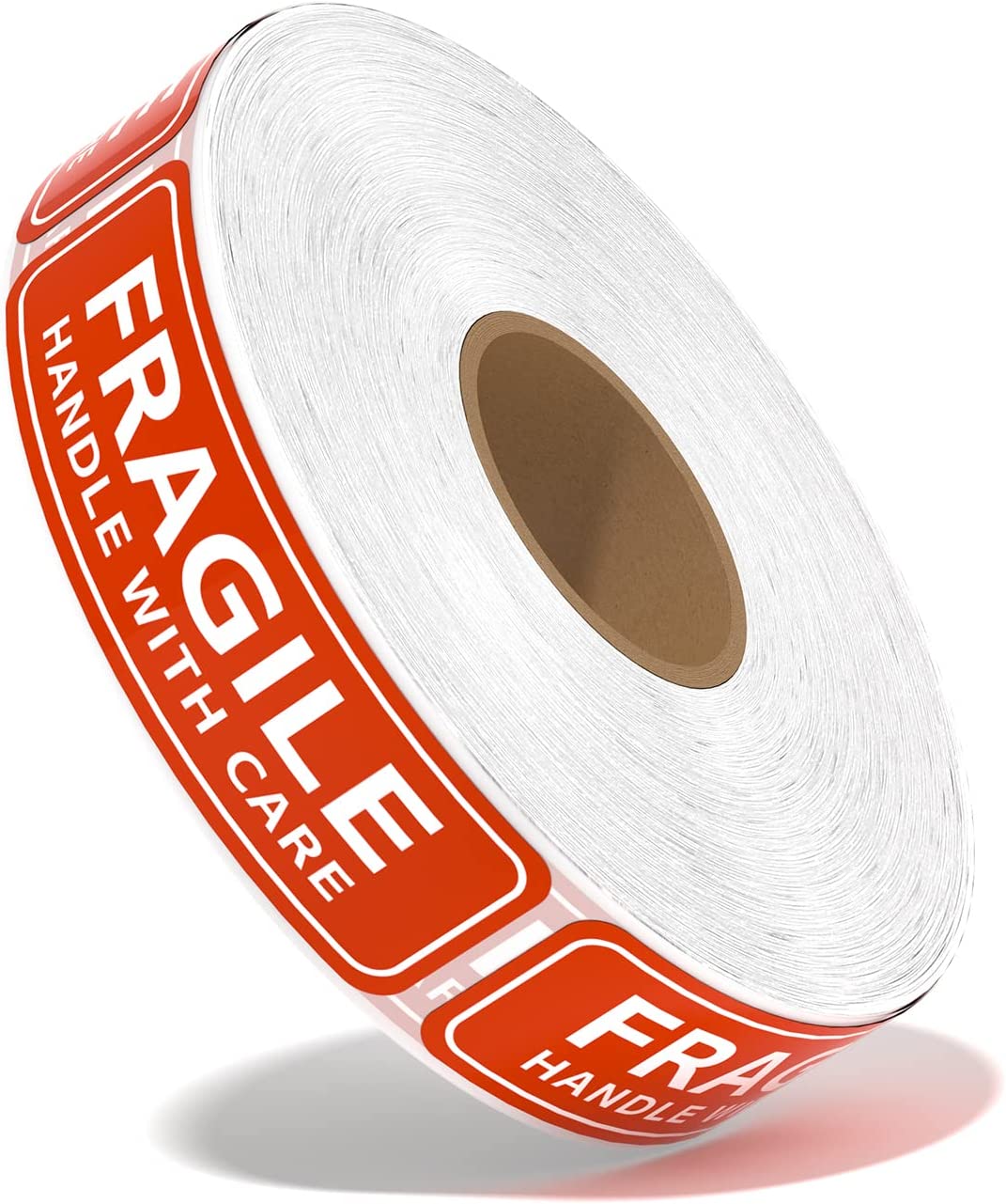 Batrical Fragile Stickers for Shipping and Moving 1 Rolls 1"x3" 1000/Roll