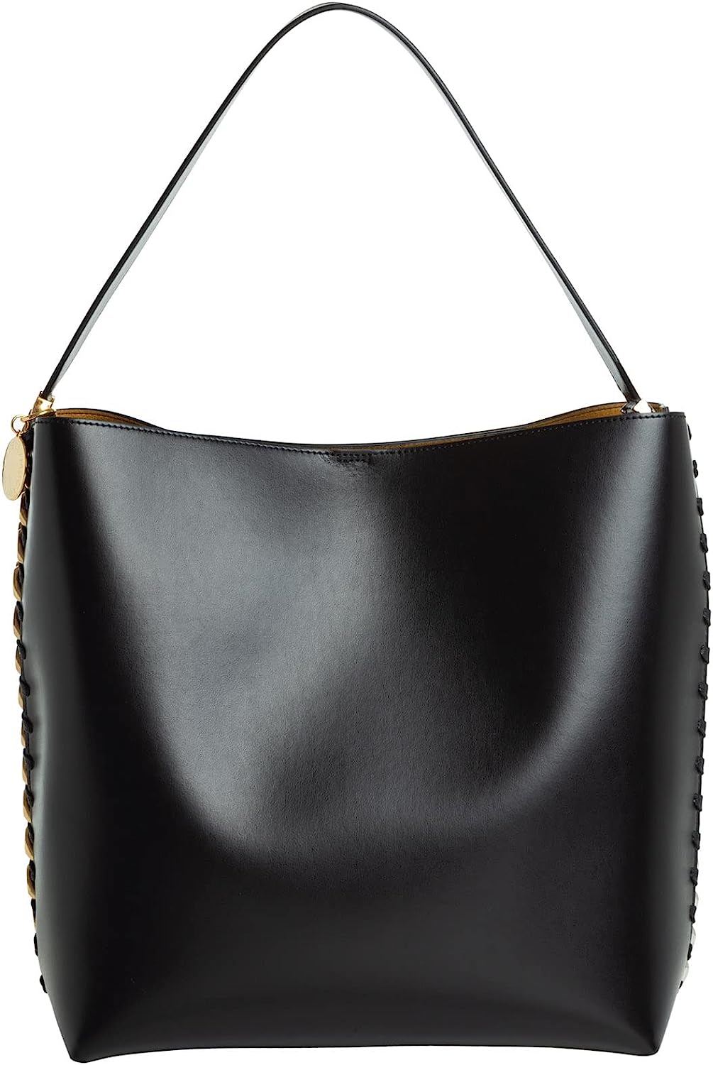 Stella McCartney Frayme Alt Leather Tote Bag Black One Size