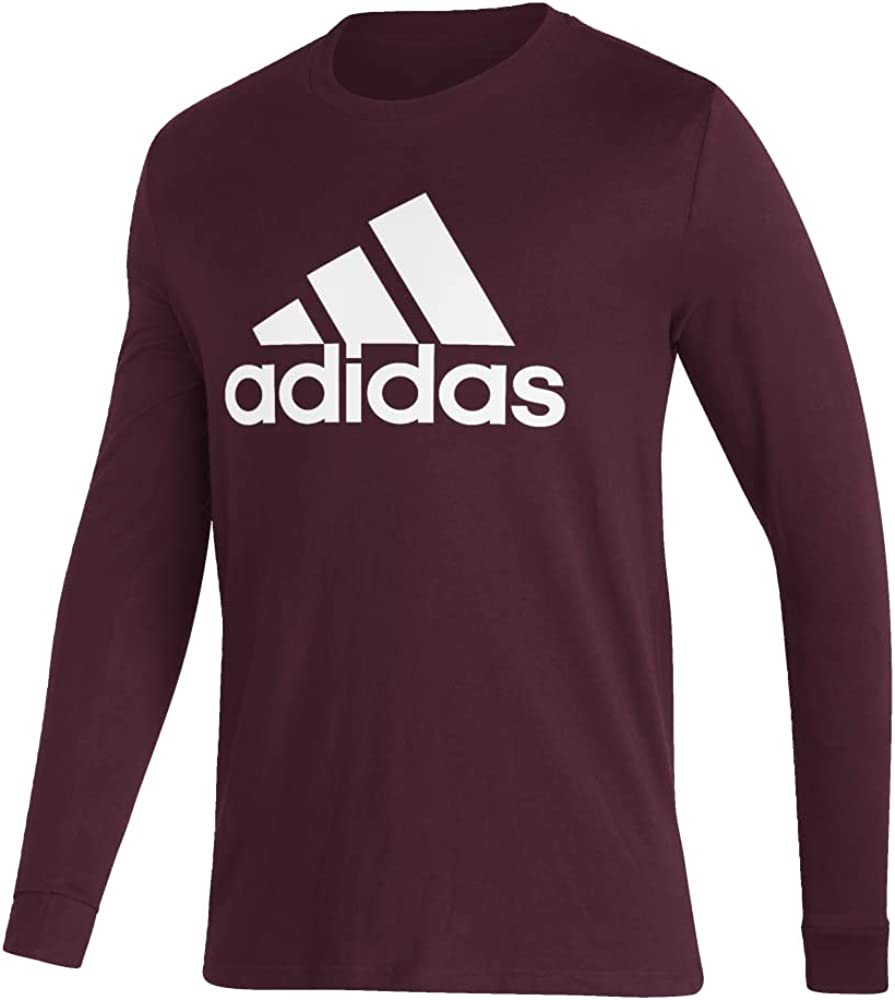 adidas Amplifier Long Sleeve Badge of Sport Tee Men's