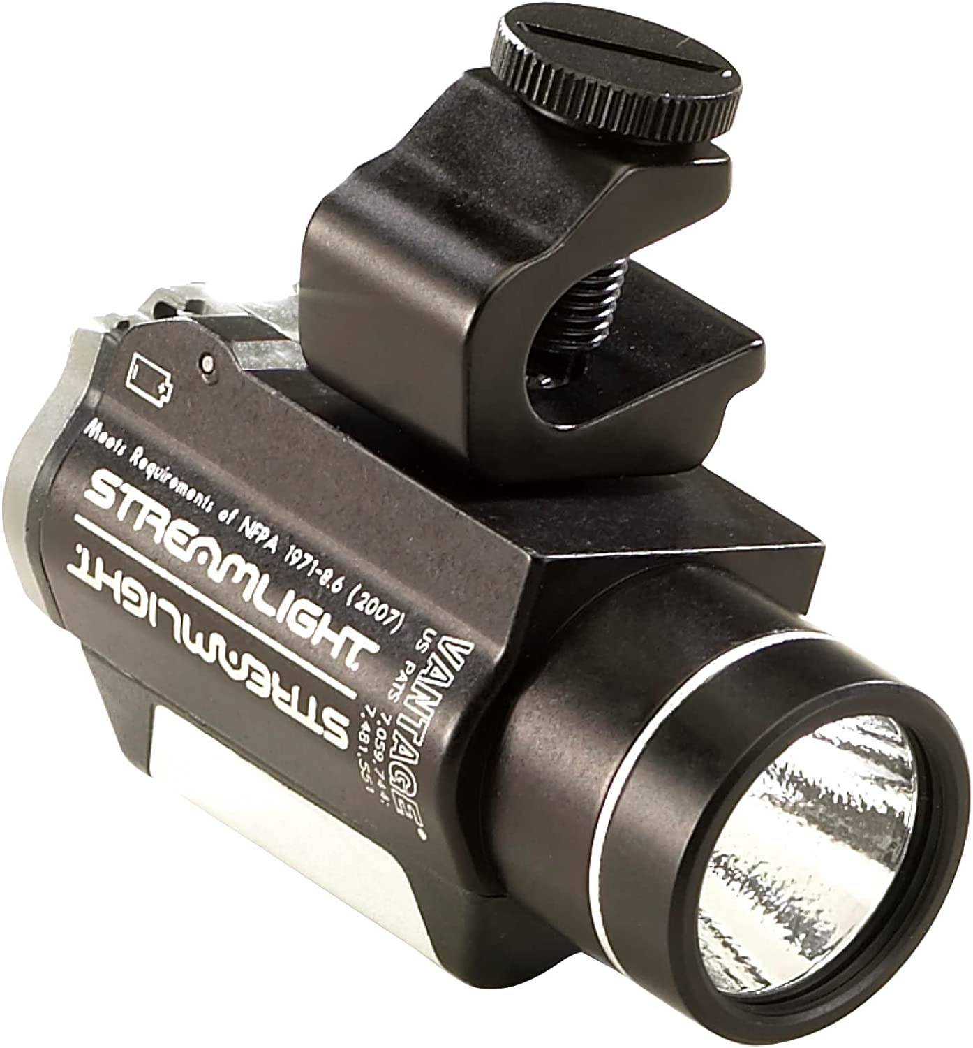 Streamlight 69189 Vantage LED Helmet Mounted Flashlight, Black