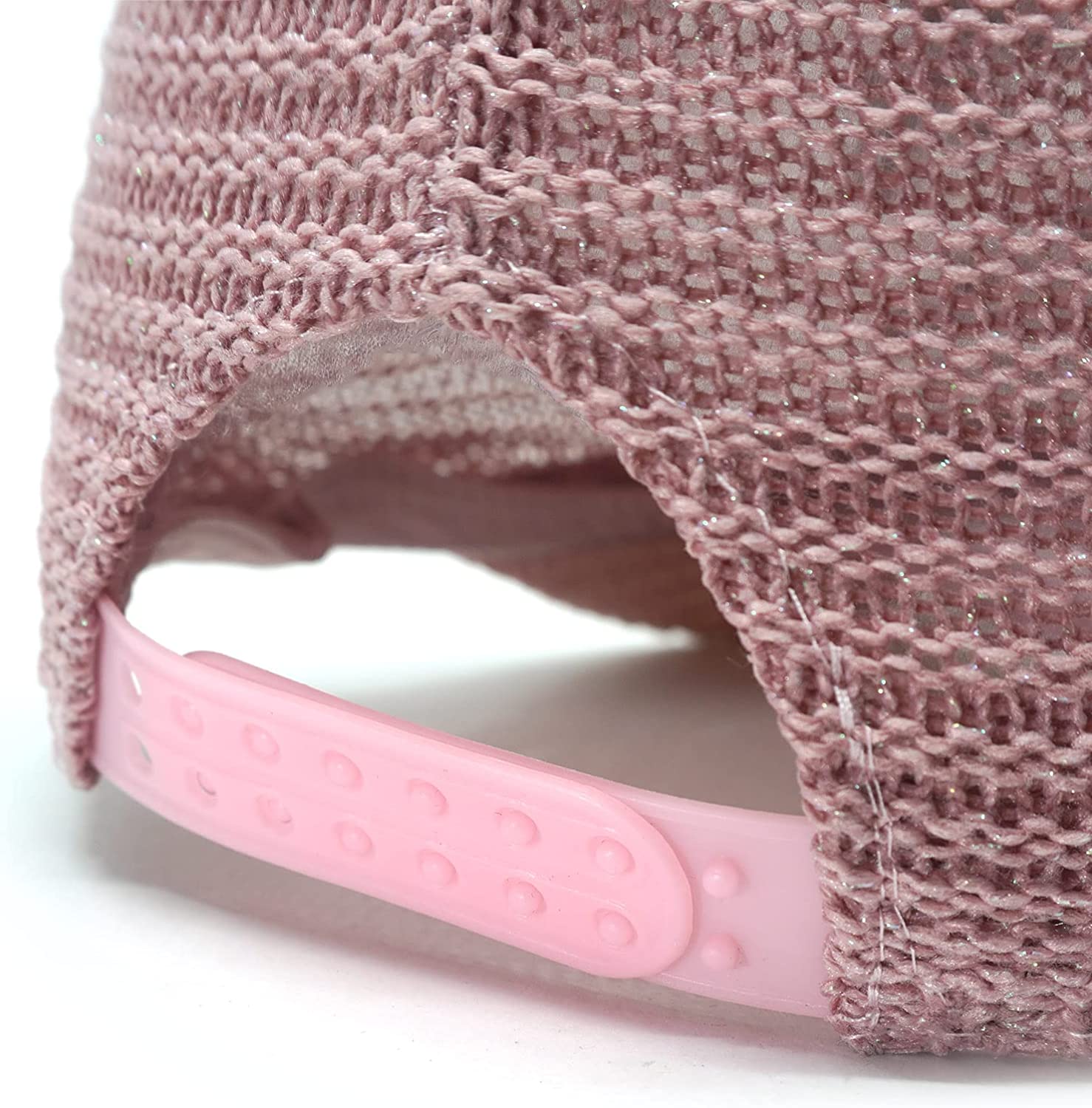 Breathable Baseball Cap Women Trendy Handmade 3D Flower Sun Hat with Crystal and Pearls Adjustable Trucker Hat