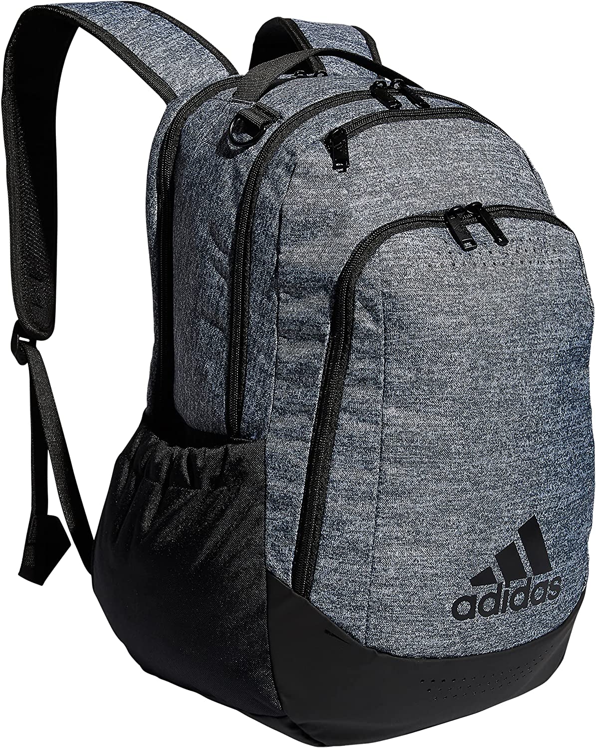 adidas Defender Backpack, JerseyOnixGrey/Black, One Size