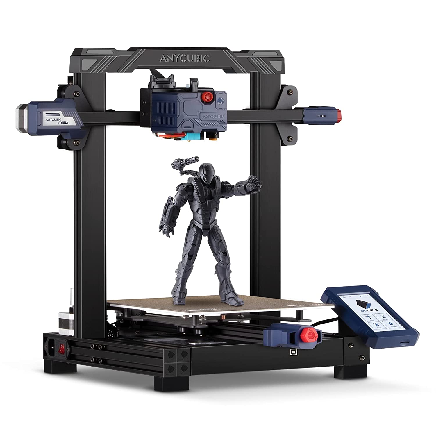 Anycubic Kobra Neo, Pre-Installed FDM 3D Printer Auto Leveling with 25-Point LeviQ Leveling Direct Drive Extruder High Precision Printing and Removable Magnetic Platform 220×220×250mm Printing Size