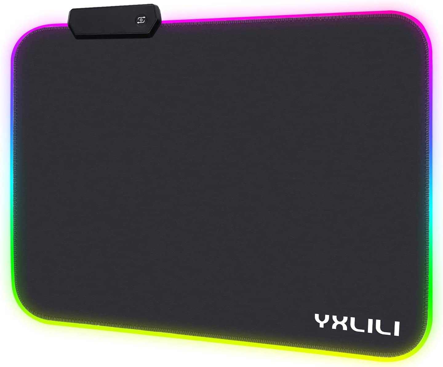 YXLILI Mouse Pad Gaming Large Mouse Pads for Keyboard and Mouse Extended RGB Mouse Mat, 12 Lighting Modes, Waterproof, Non-Slip Rubber Base XXL Mousepads for Desk Computer PC Laptop-31.5 X 12inches
