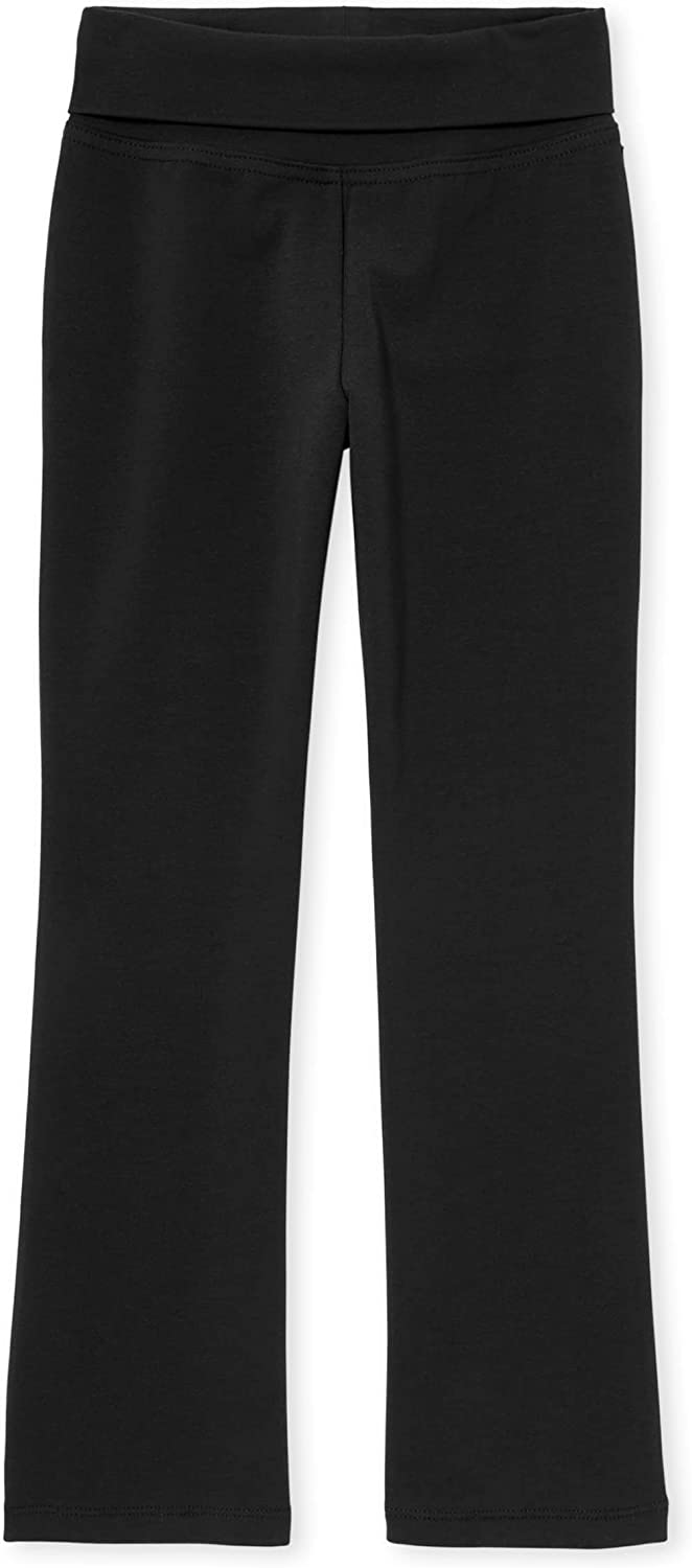 The Children's Place Girls' Active Foldover Waist Pants