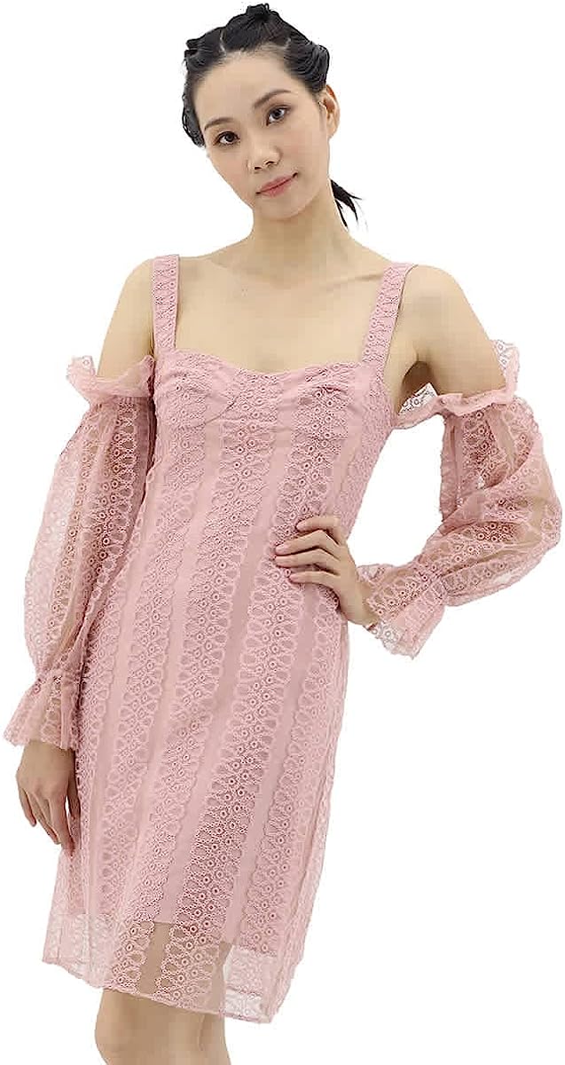 BURBERRY Embroidered Tulle Off-Shoulder Corset Dress, Brand Size 38