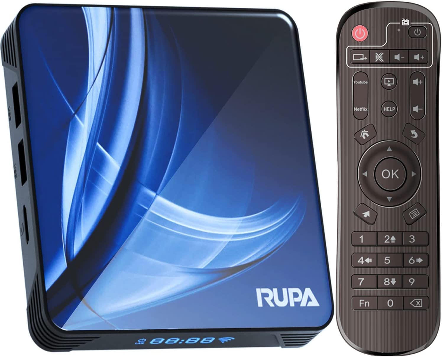 Android TV Box 11.0,2023 Smart TV Box RK3318 2GB 16GB Support 2.4G 5.8G WiFi Bluetooth 4.1 Ethernet LAN 3D 4K Video Android Box Set Top TV Box