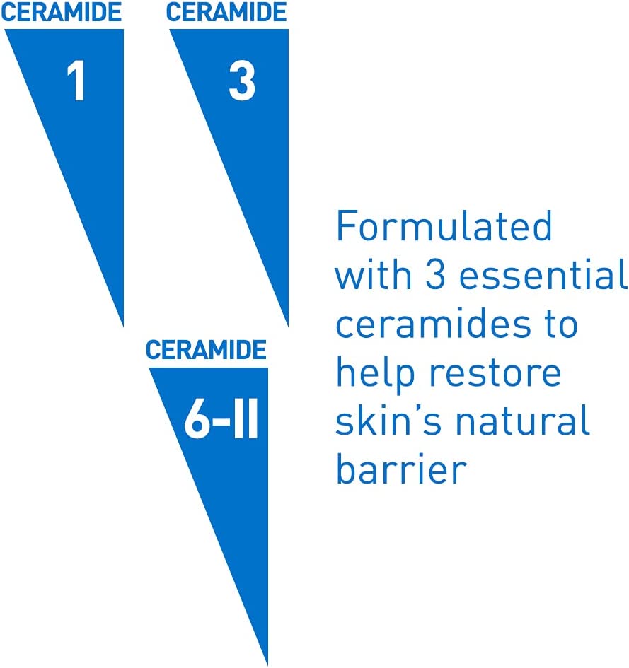 CeraVe Hydrating Cream-to-Foam Cleanser | Hydrating Makeup Remover and Face Wash With Hyaluronic Acid | Fragrance Free Non-Comedogenic | 19 Fluid Ounce