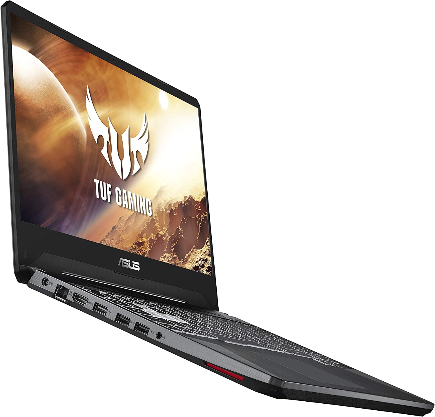 ASUS TUF FX505DT Gaming Laptop- 15.6", 120Hz Full HD, AMD Ryzen 5 R5-3550H Processor, GeForce GTX 1650 Graphics, 8GB DDR4, 256GB PCIe SSD, RGB Keyboard, Windows 10 64-bit - FX505DT-AH51