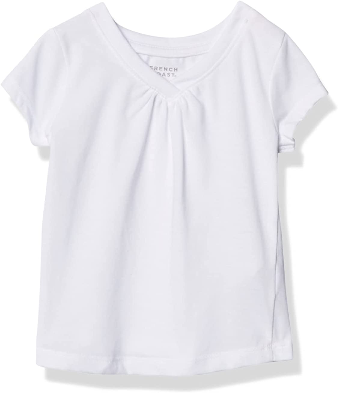 French Toast Girls' Short Sleeve V-Neck T-Shirt Tee