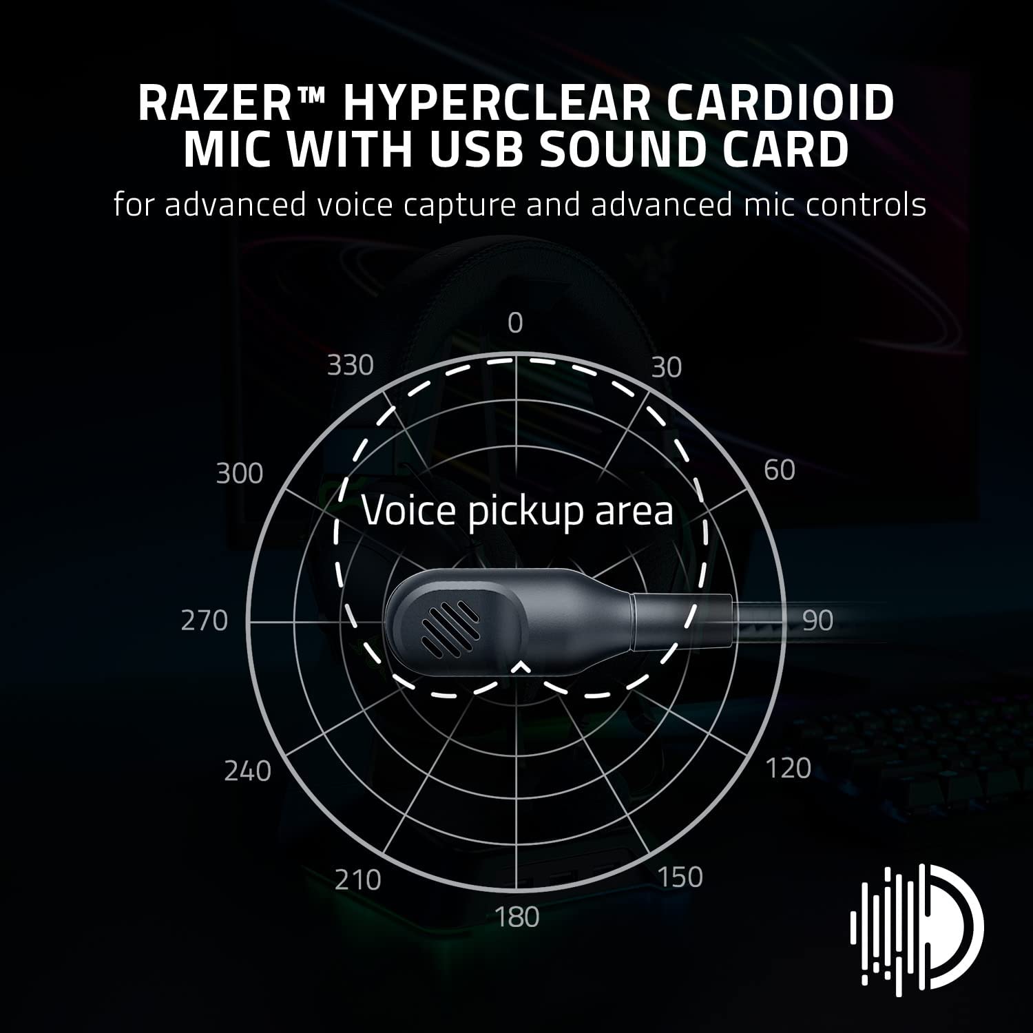Razer BlackShark V2 Gaming Headset: THX 7.1 Spatial Surround Sound - 50mm Drivers - Detachable Mic - PC, PS4, PS5, Switch, Xbox One, Xbox Series X|S, Mobile - 3.5 mm Audio Jack & USB DAC - ESL Edition
